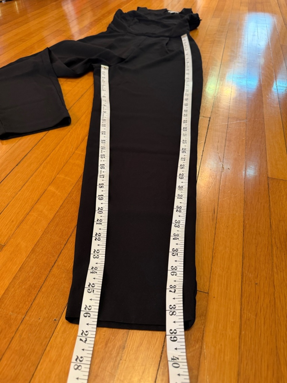 H&M Black Sleeveless Tailored Jumpsuit - Picture 4 of 8